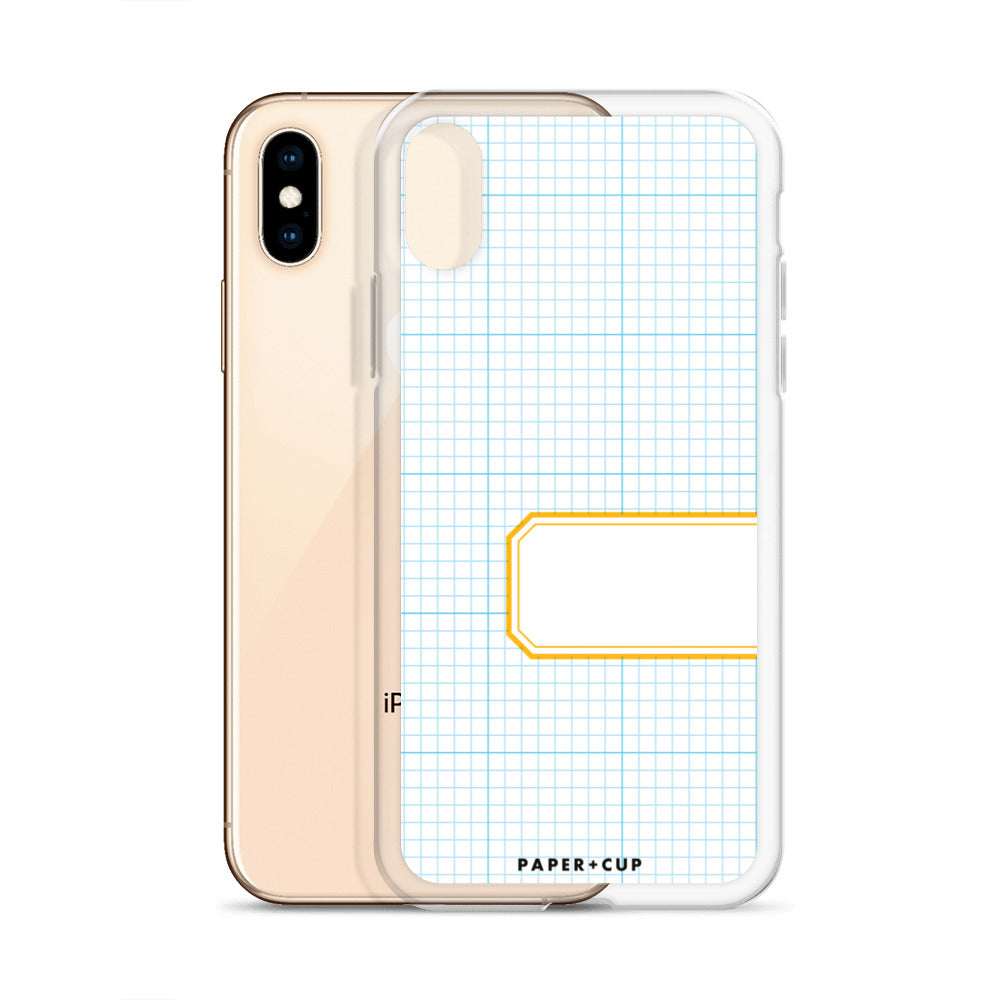 Yellow Label iPhone Case