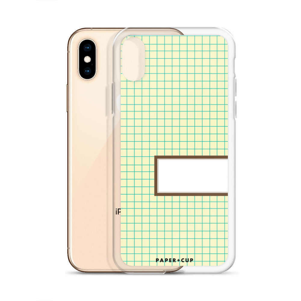 Brown Label iPhone Case