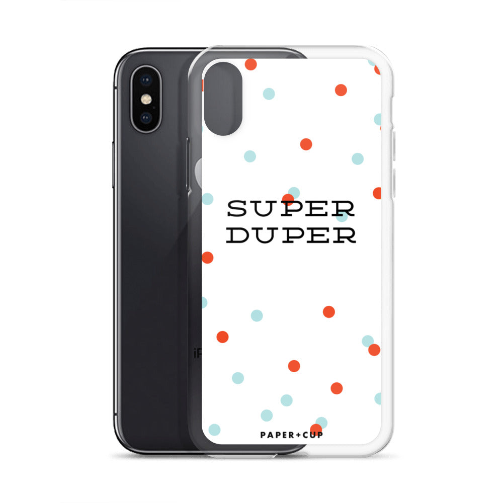 Super Duper iPhone Case