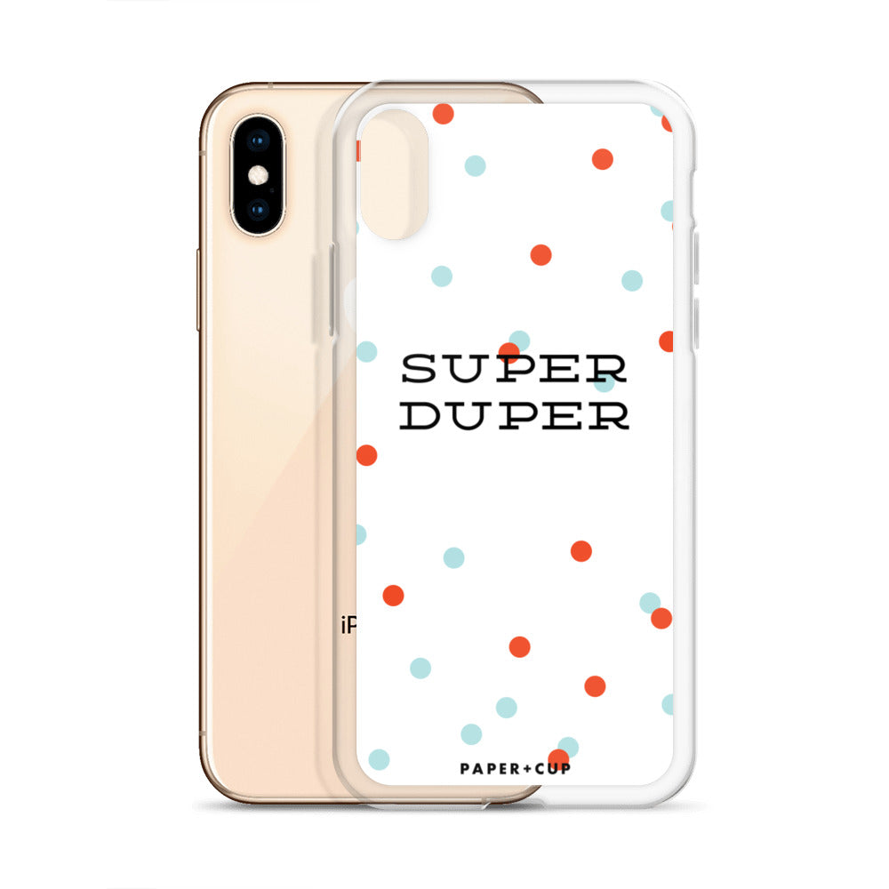 Super Duper iPhone Case