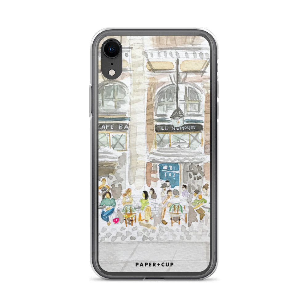 Paris Cafe iPhone Case