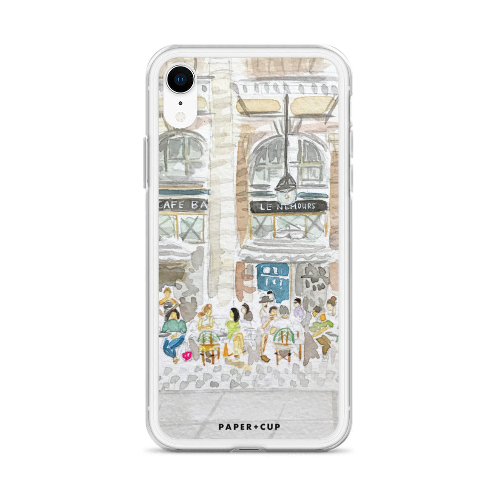 Paris Cafe iPhone Case