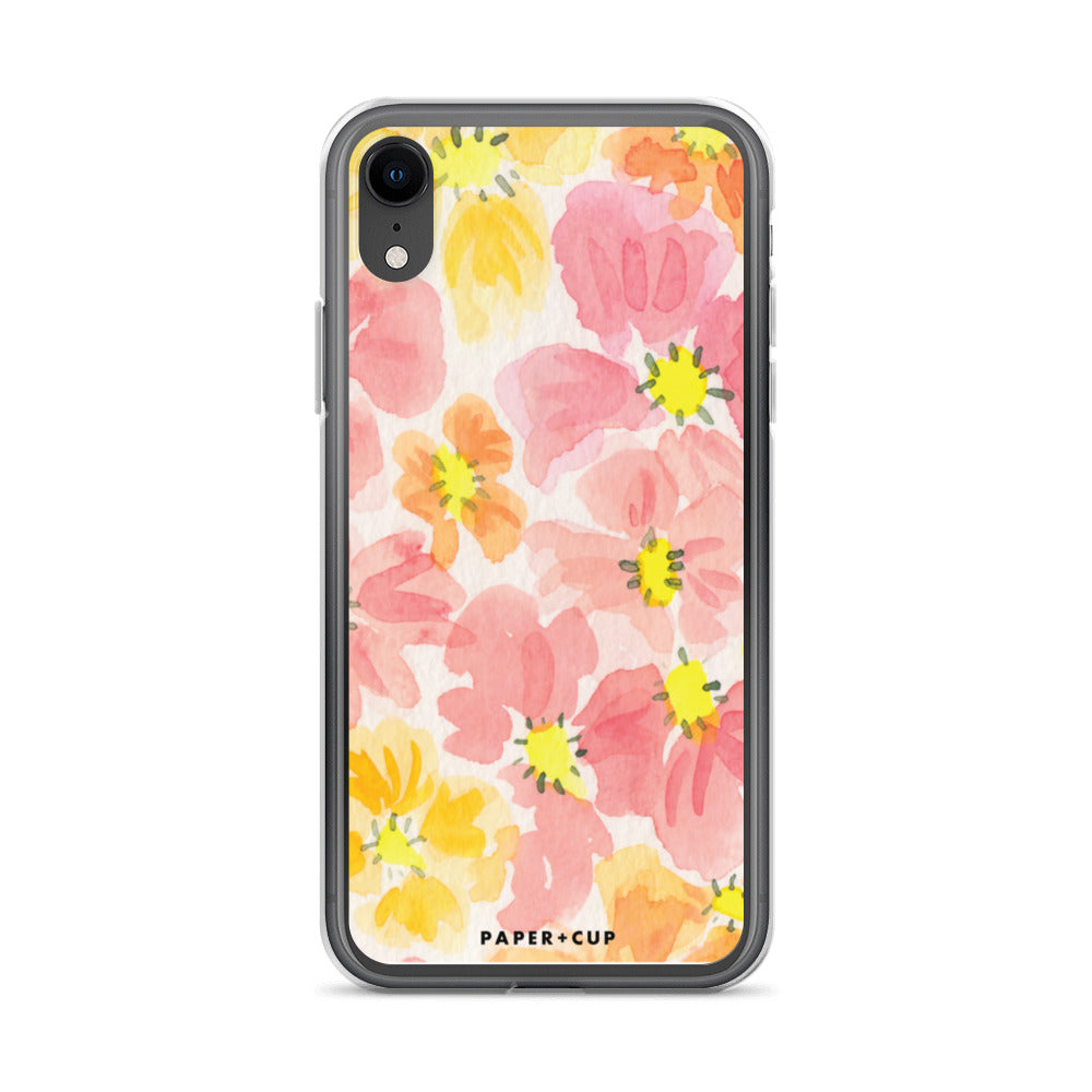 Pinky Floral iPhone Case