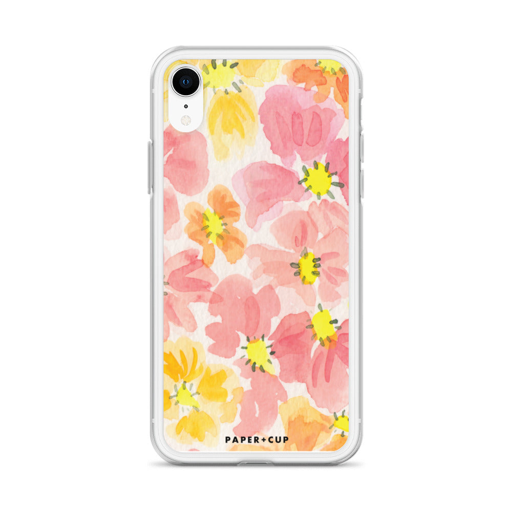 Pinky Floral iPhone Case