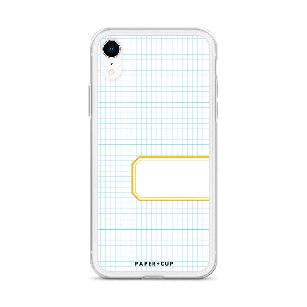 Yellow Label iPhone Case