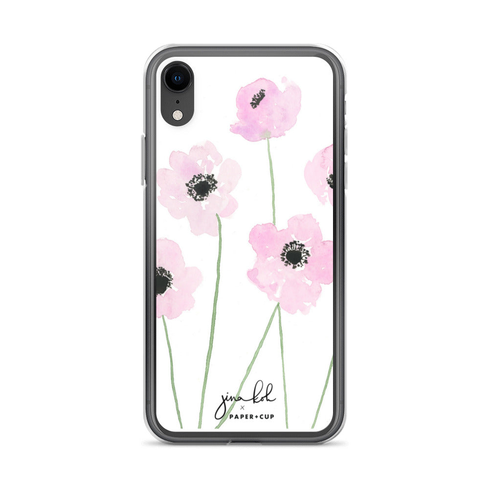 Anemone Floral iPhone Case