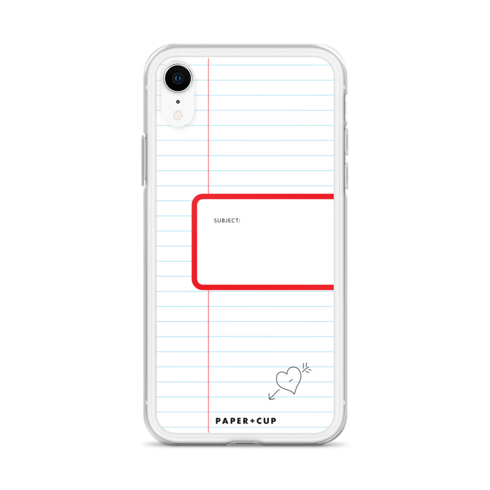 Old School Lined iPhone Case