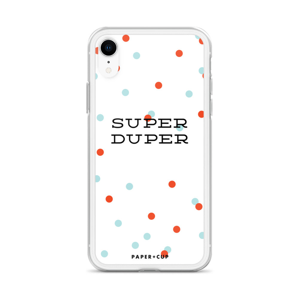 Super Duper iPhone Case