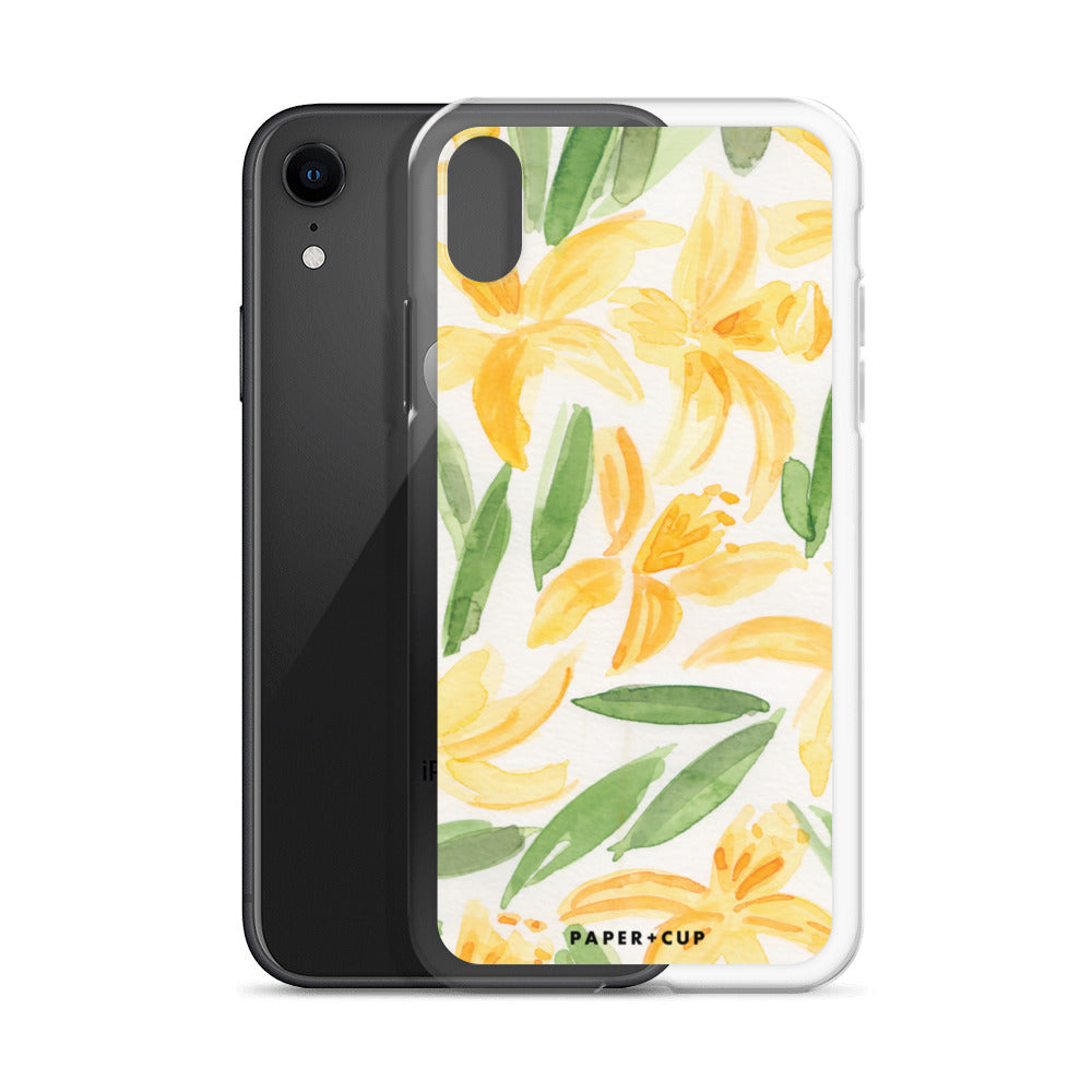 Daffodil Floral iPhone Case