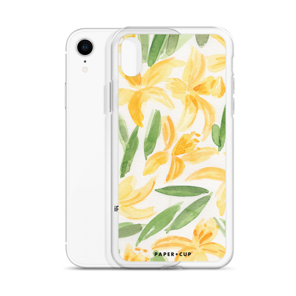 Daffodil Floral iPhone Case