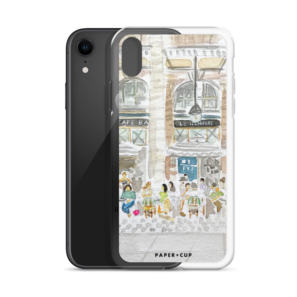 Paris Cafe iPhone Case