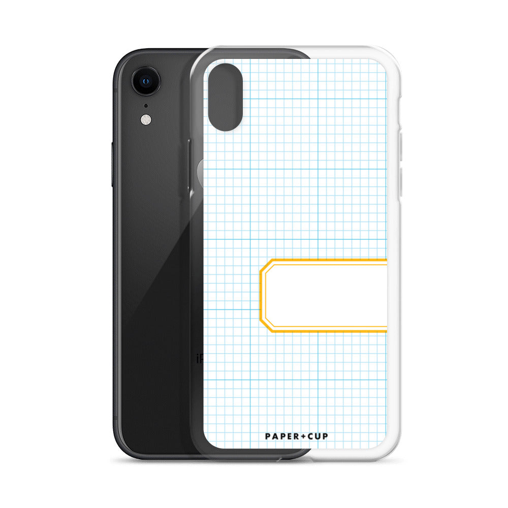 Yellow Label iPhone Case