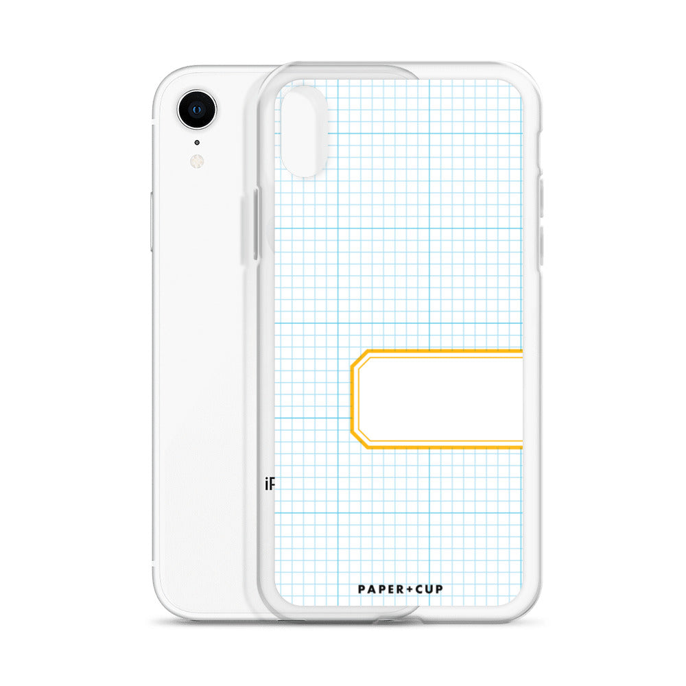Yellow Label iPhone Case