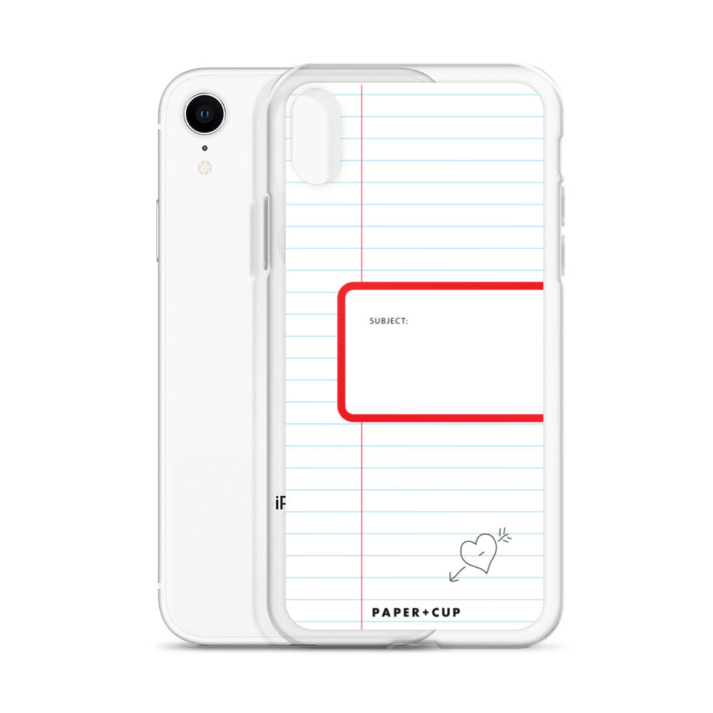 Old School Lined iPhone Case