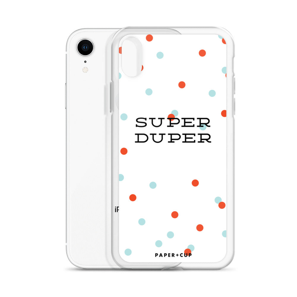 Super Duper iPhone Case