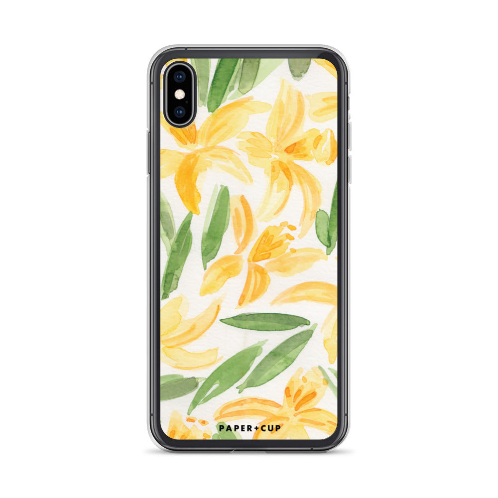 Daffodil Floral iPhone Case