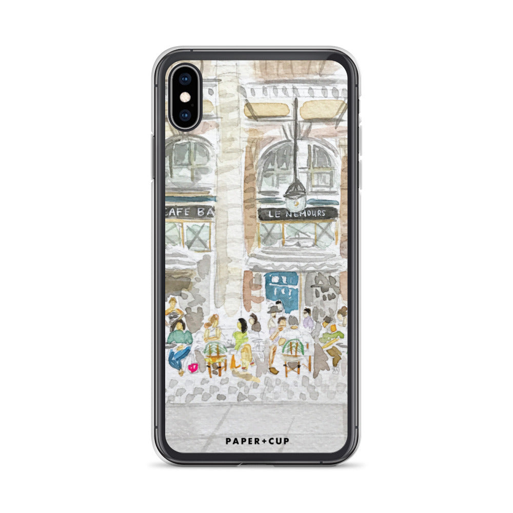 Paris Cafe iPhone Case