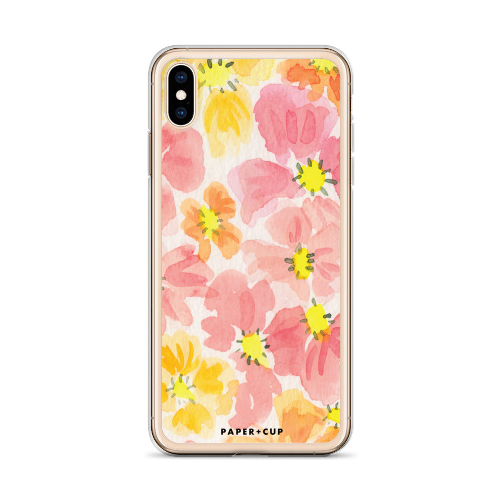 Pinky Floral iPhone Case