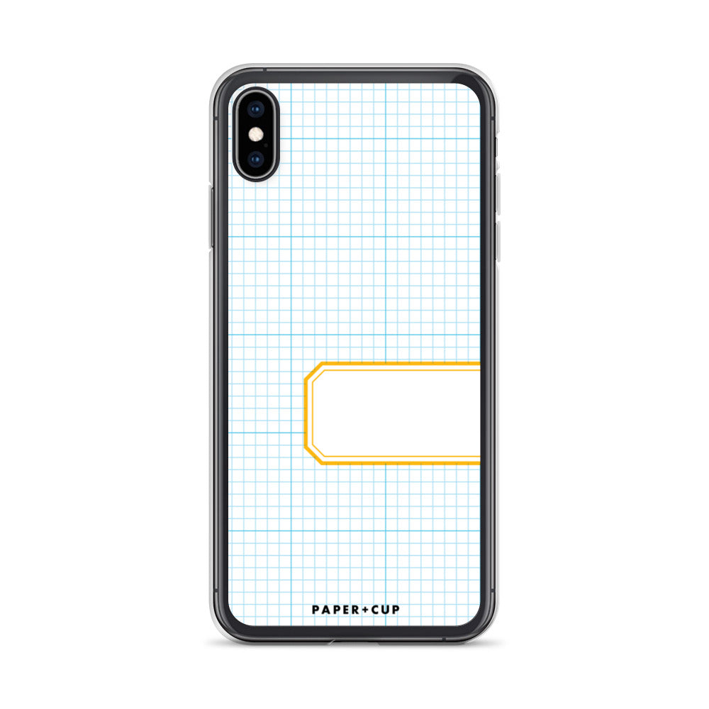 Yellow Label iPhone Case