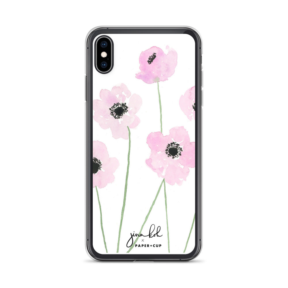 Anemone Floral iPhone Case