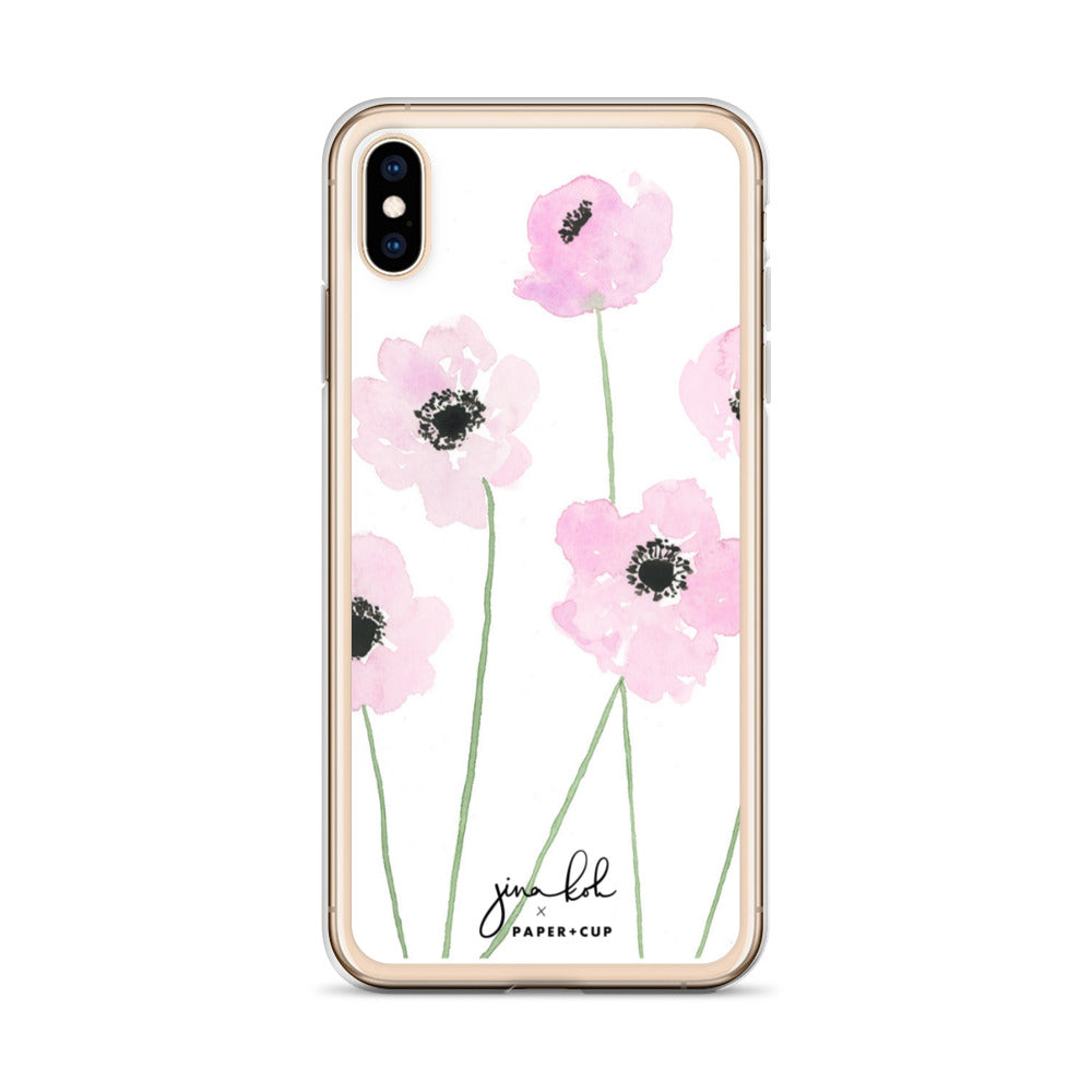 Anemone Floral iPhone Case