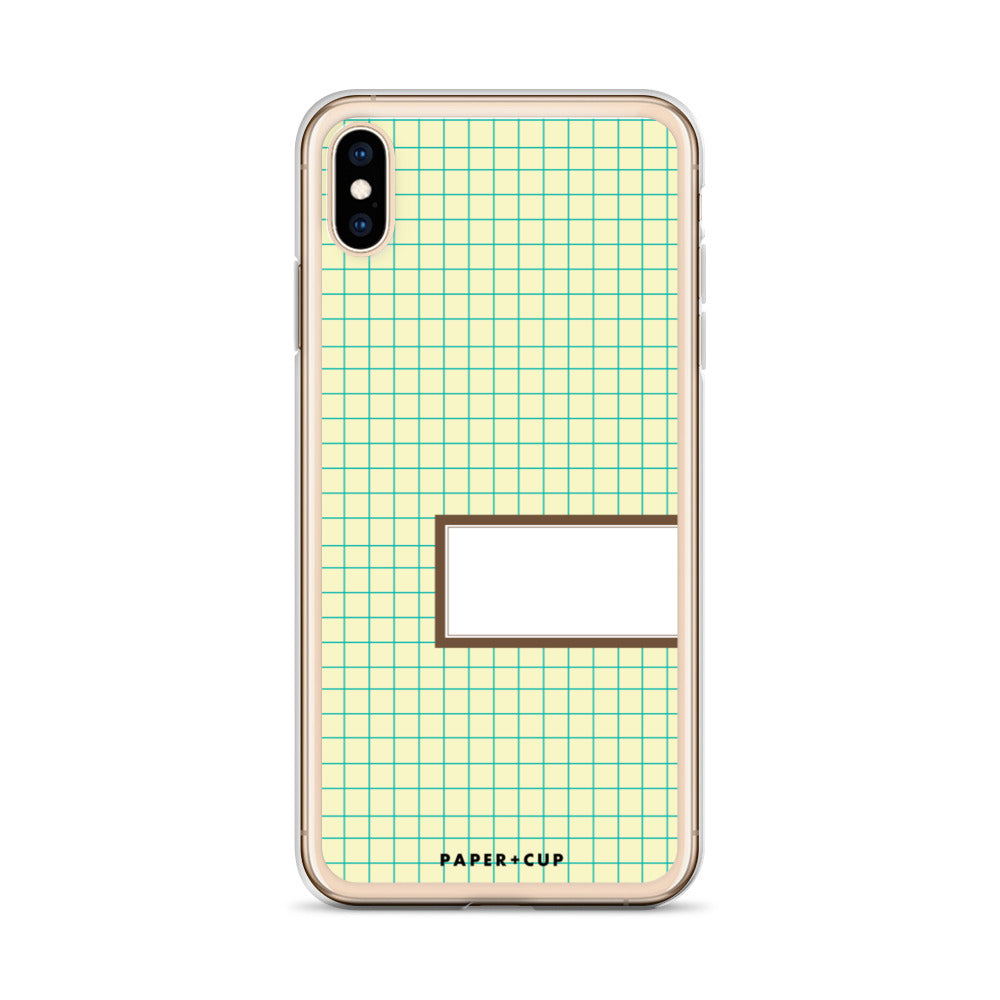 Brown Label iPhone Case