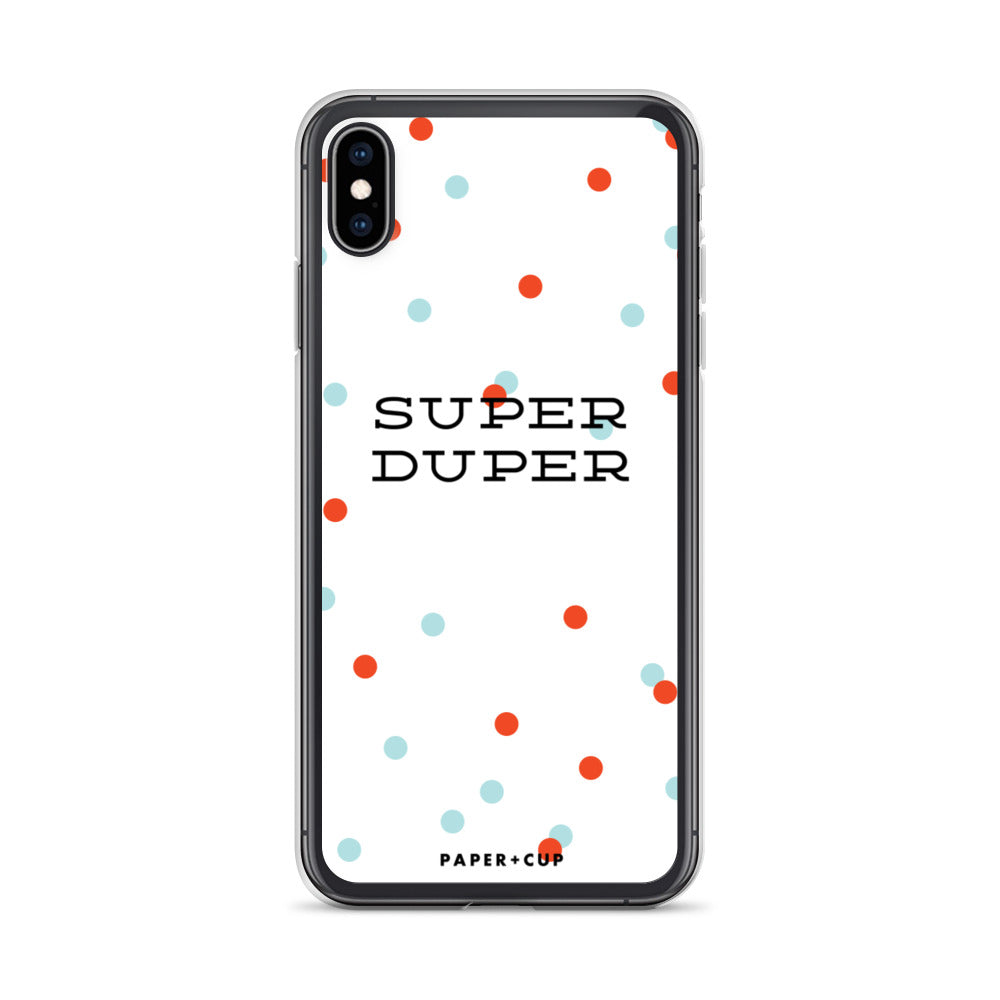 Super Duper iPhone Case