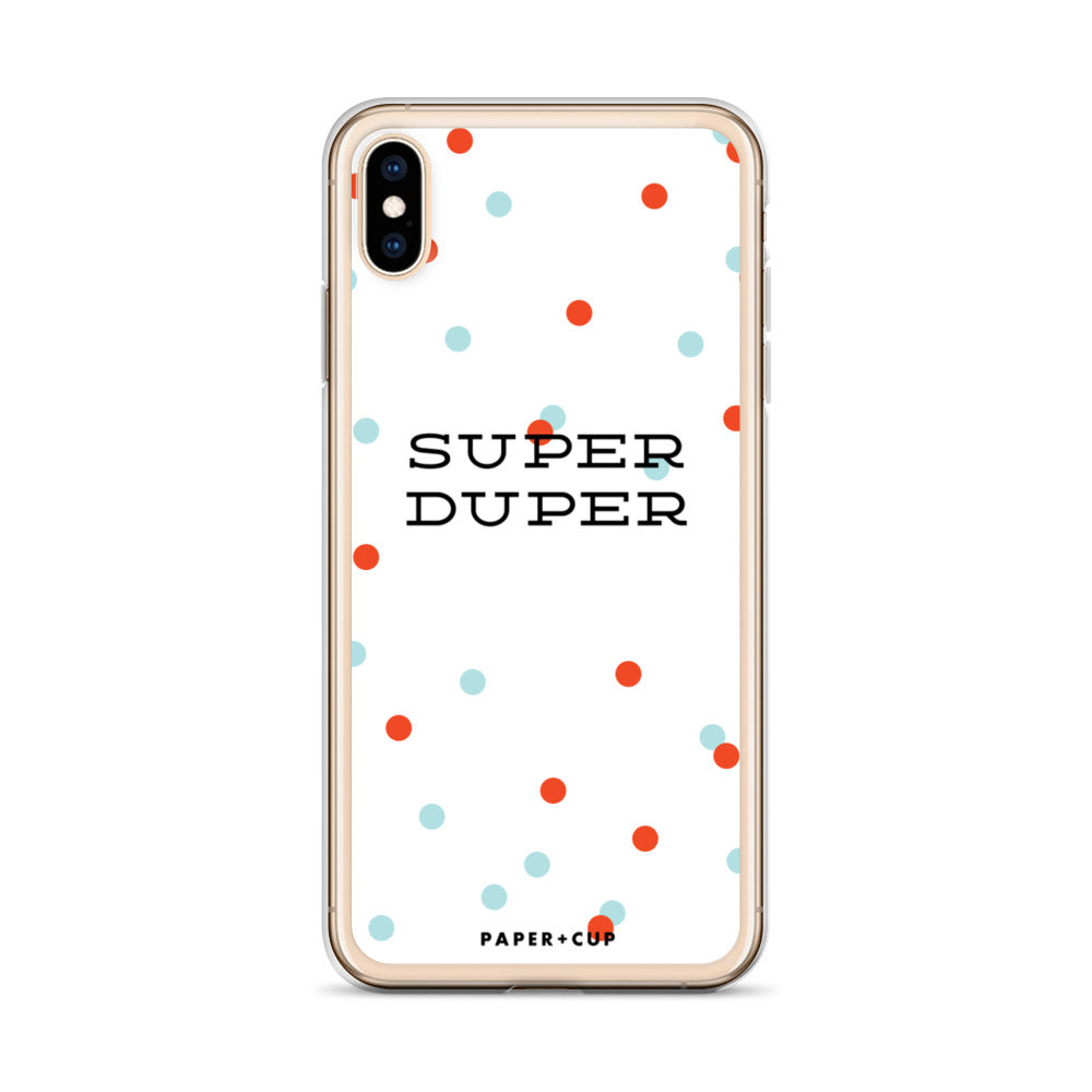 Super Duper iPhone Case