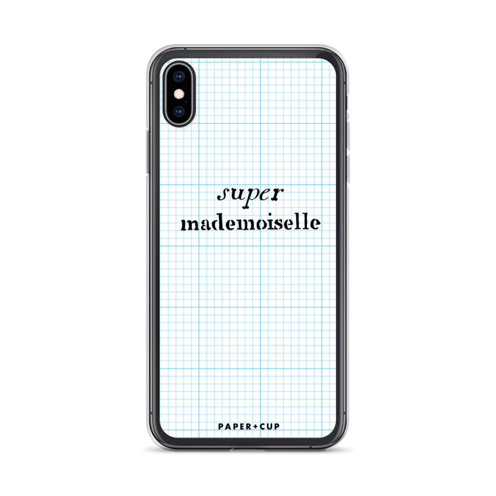 Super Mademoiselle iPhone case