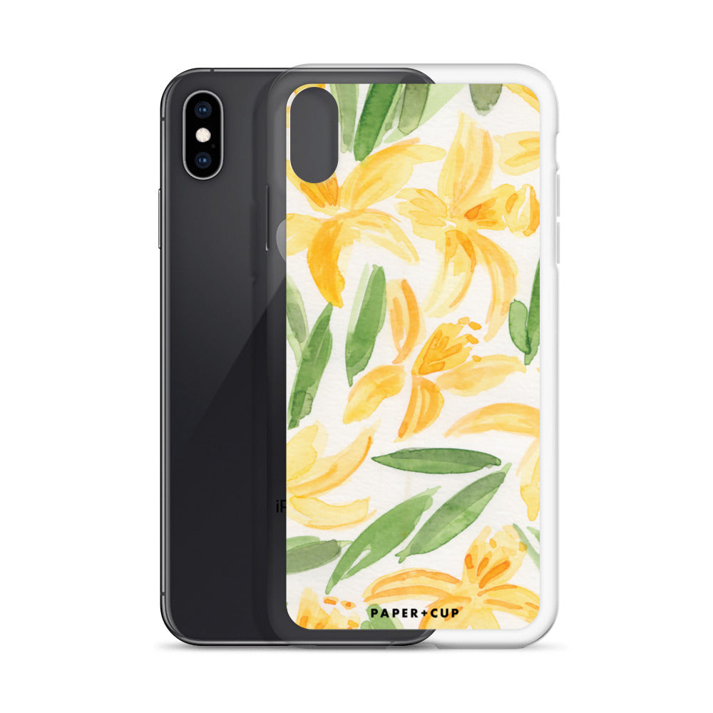 Daffodil Floral iPhone Case