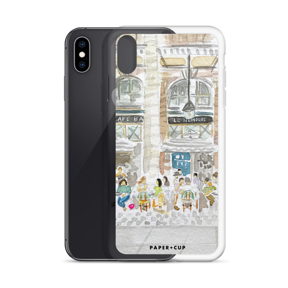 Paris Cafe iPhone Case