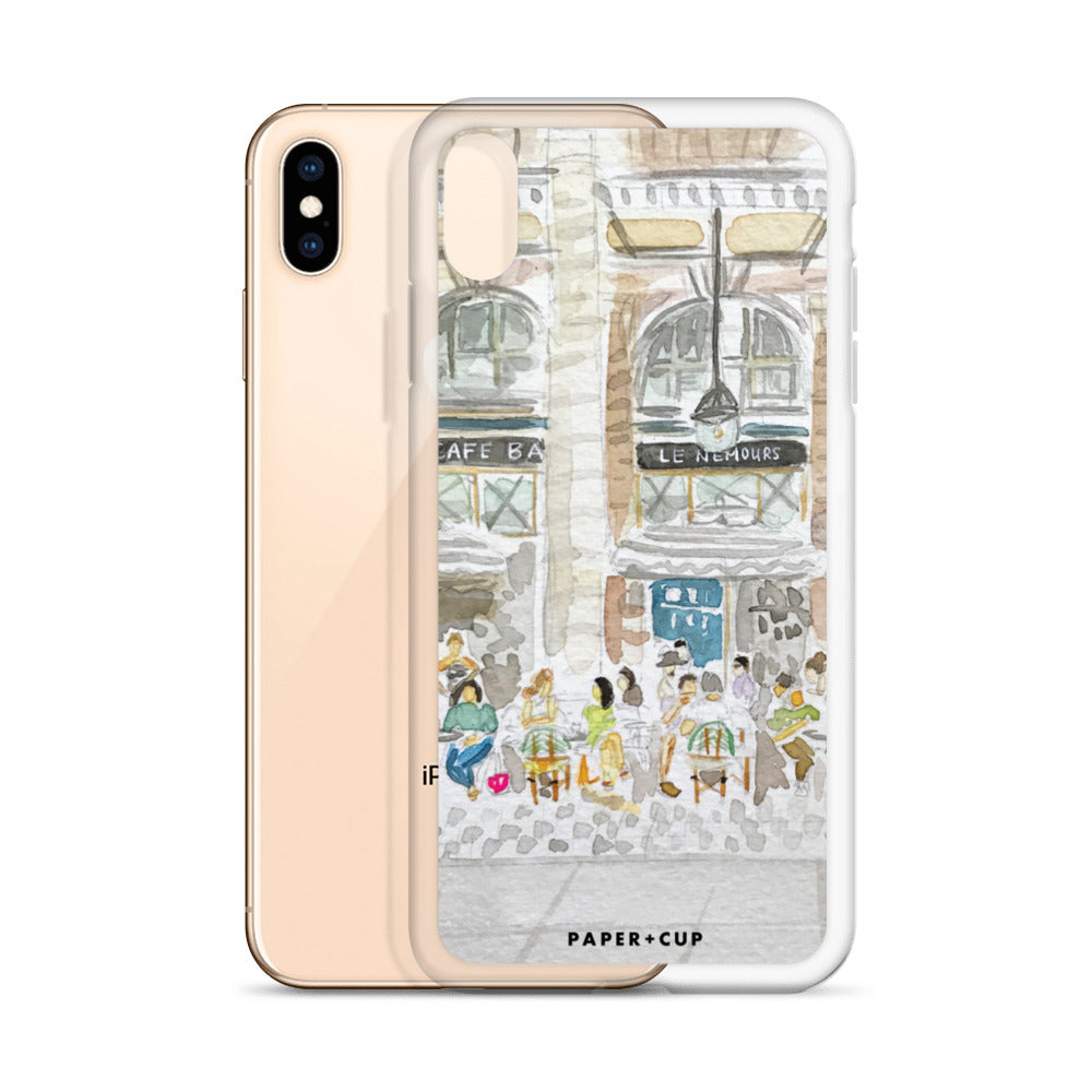 Paris Cafe iPhone Case