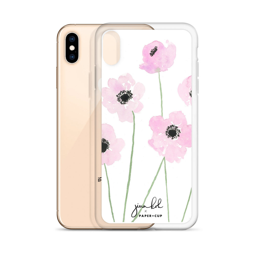 Anemone Floral iPhone Case