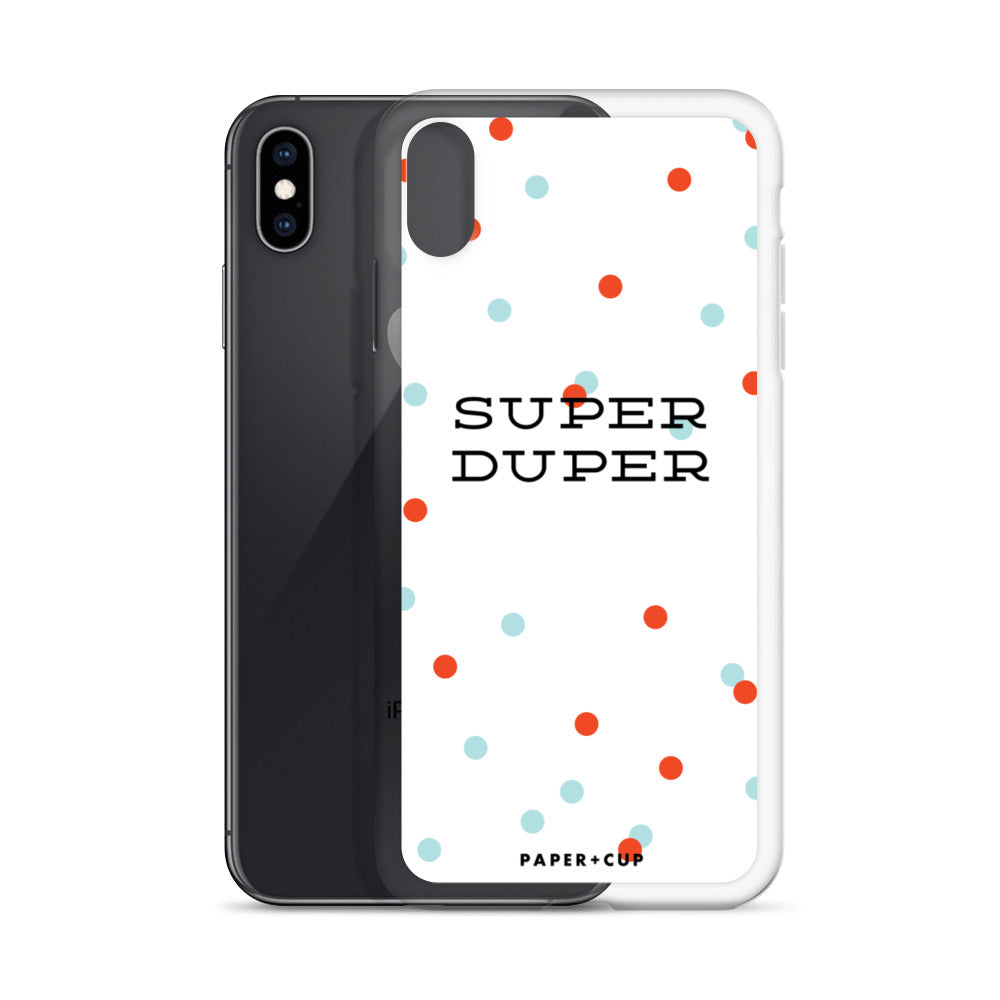 Super Duper iPhone Case
