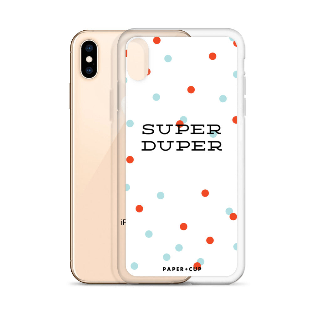 Super Duper iPhone Case