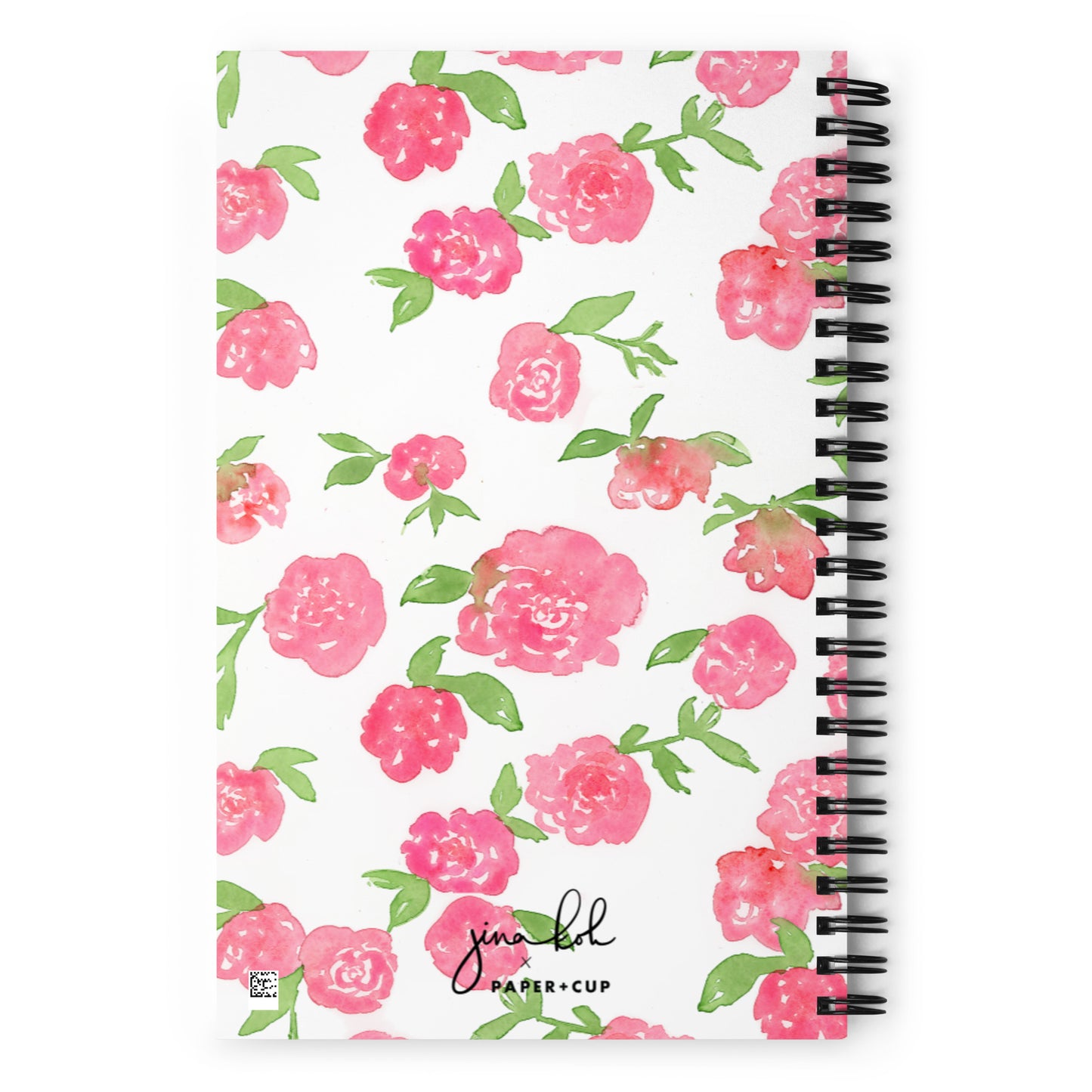 Mini Rose Dotted Notebook