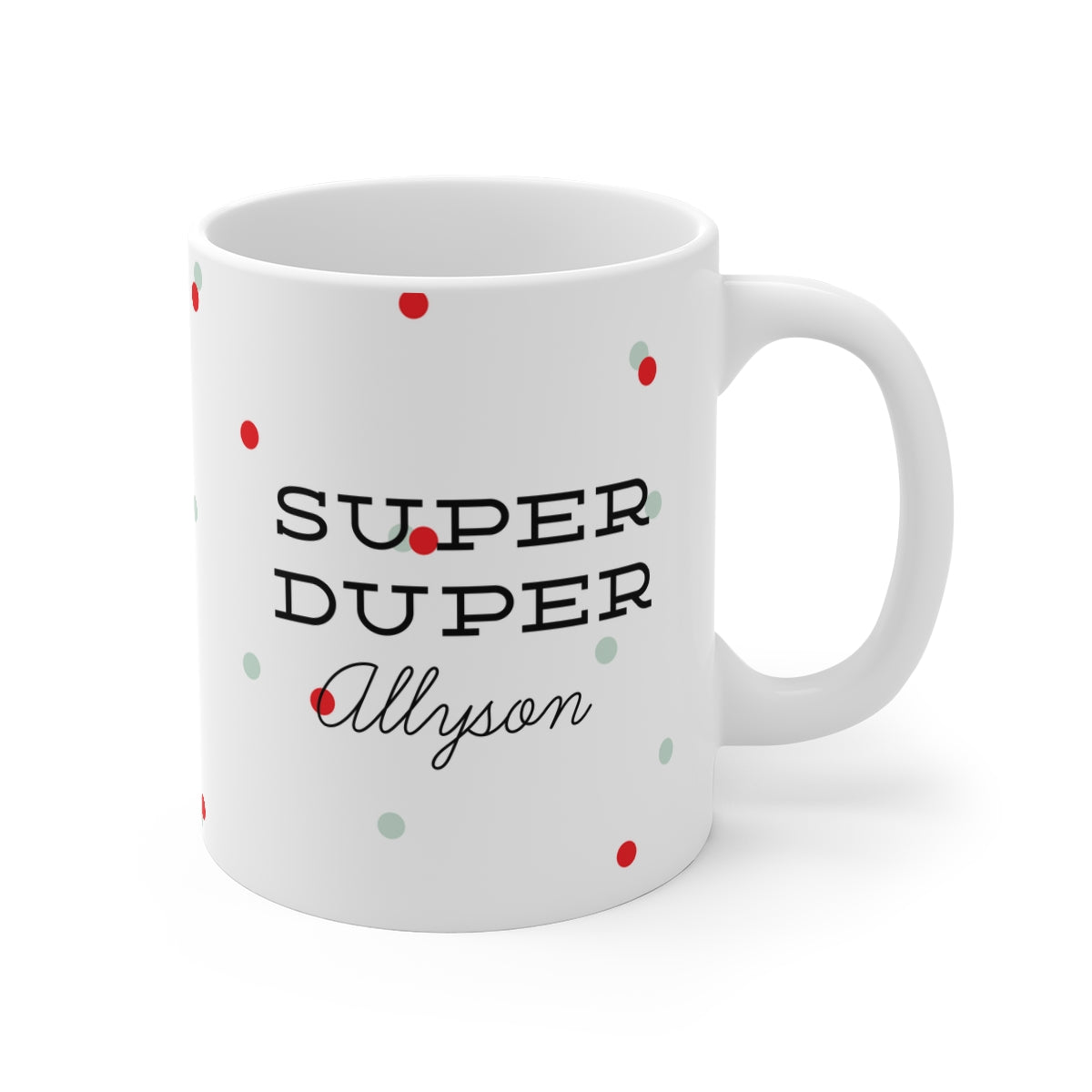 Personalized Super Duper Mug