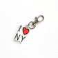 I Love NY Charm Key Ring