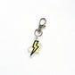 Lightning Bolt Charm Key Ring