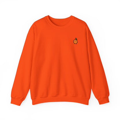 Orange - Adult Crewneck Sweatshirt