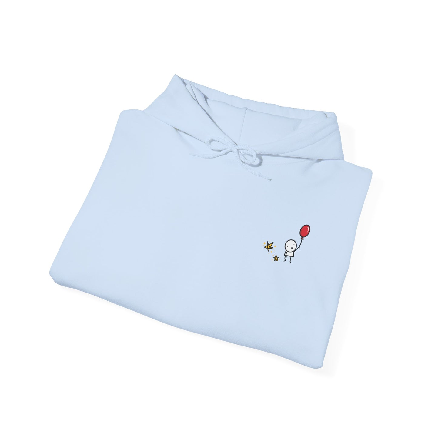 Boy with Balloon and Stars - Hoodie