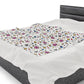 TLC Collage Velveteen Plush Blanket