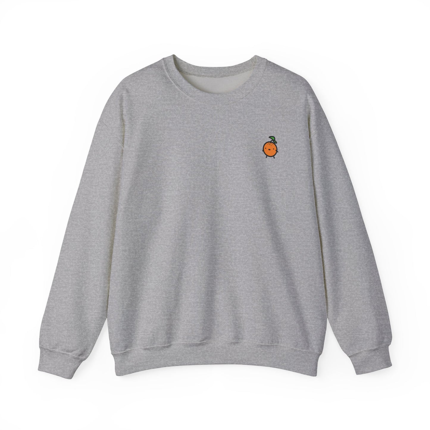 Orange - Adult Crewneck Sweatshirt