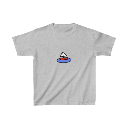Sailboat - Kids Heavy Cotton™ Tee
