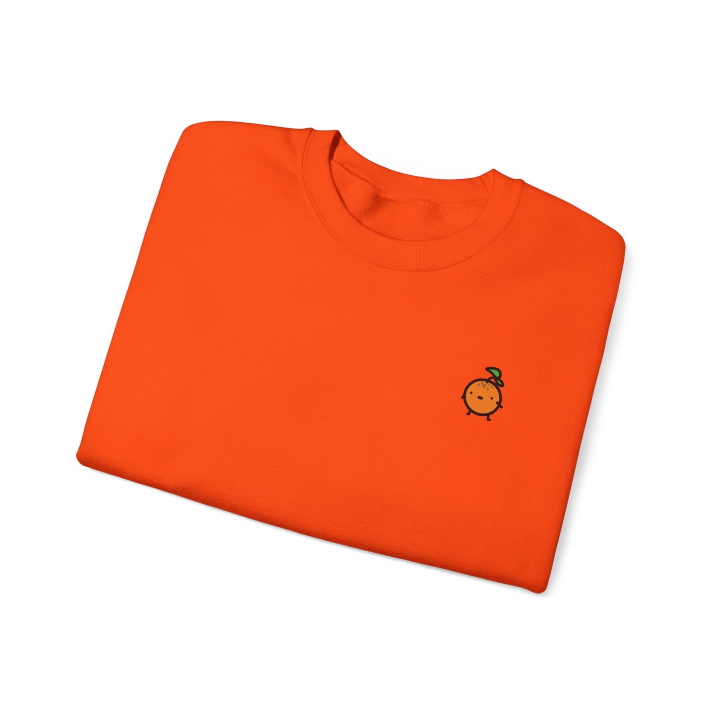 Orange - Adult Crewneck Sweatshirt