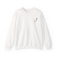 Boy with Balloon and Stars - Crewneck Sweatshirt