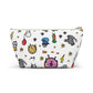 TLC Collage Accessory Pouch w T-bottom