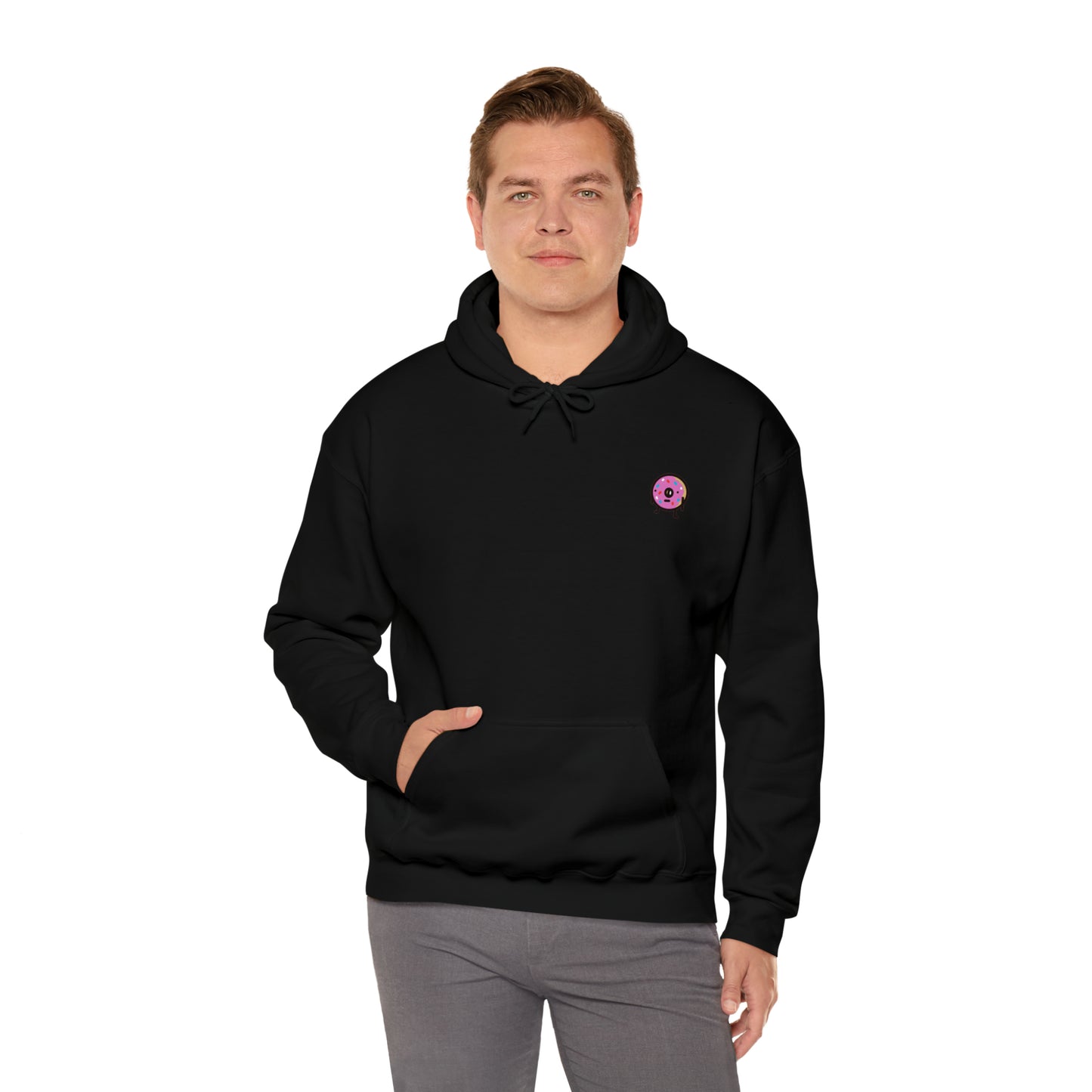 Small Donut - Adult Unisex Heavy Blend™ Hooded Sweatshirt