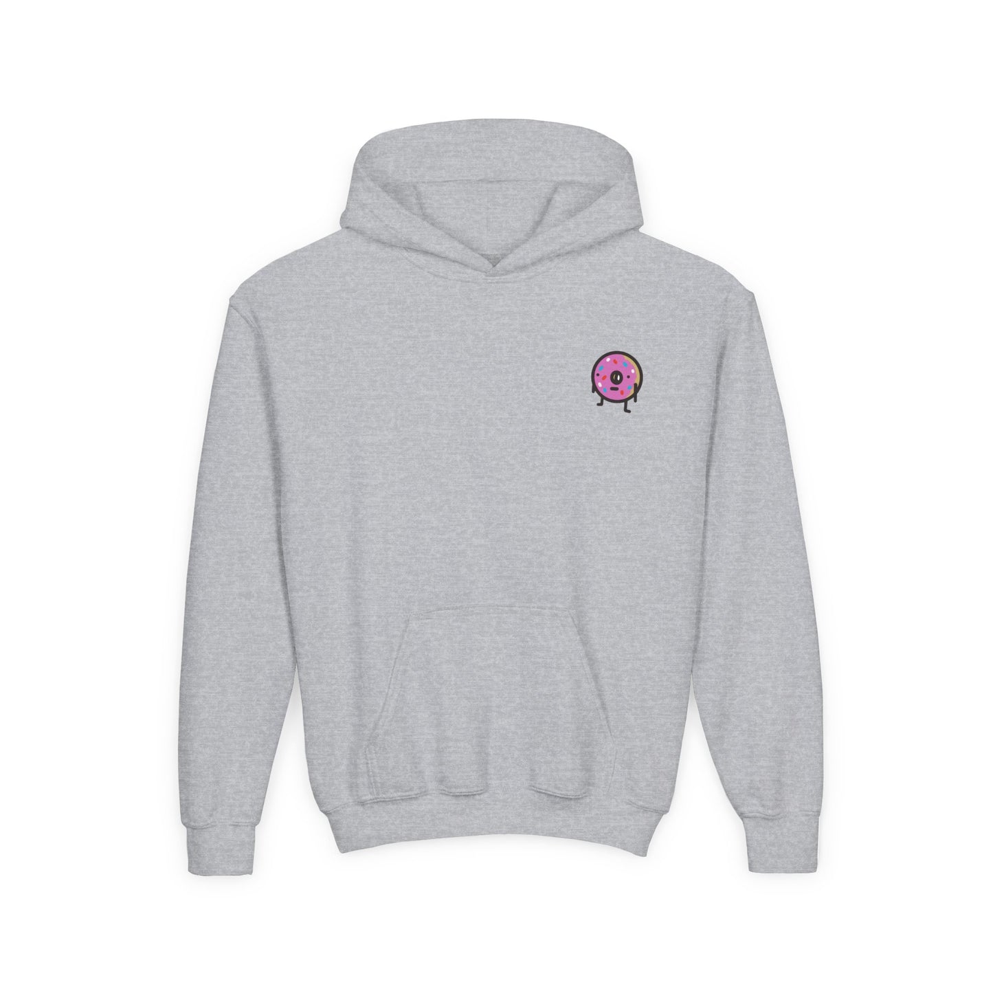Small Donut - Youth Heavy Blend Hooded Sweatshirt