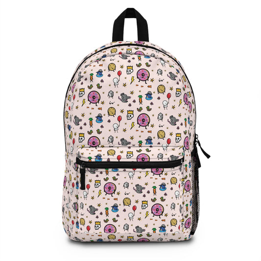 TLC Collage Pink Backpack